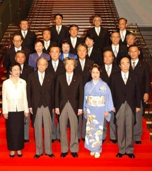 10_Luke_Fig.5_Primary Koizumi Cabinet First-Order Reshuffle 30th September 2002